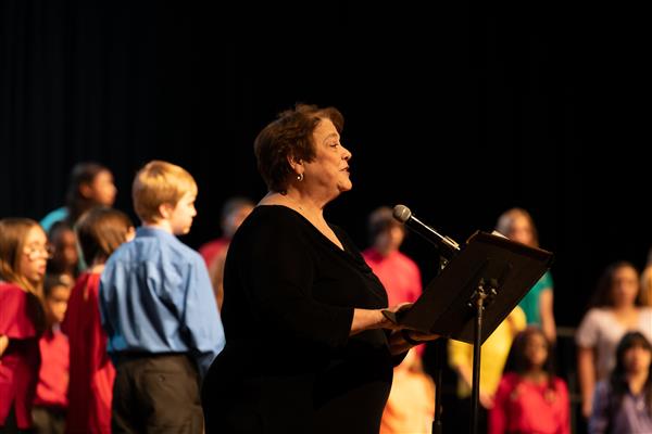 2023 All County Chorus Students Performing
